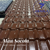 NGÓI NHỰA ASAVILA MÀU SOCOLA CAO CẤP