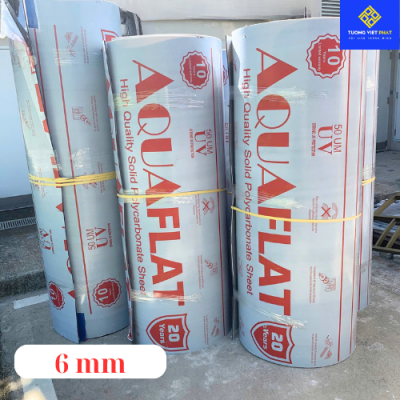 Tấm Poly đặc Aquaflat 6.0mm