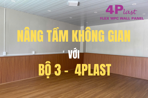 Cải Tạo Nhà Cũ Đẹp Như Mới Với PVC Vân Đá, Tấm Nano & Lam Sóng 4Plast